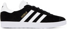 adidas Originals Black Gazelle Sneakers