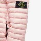 Stone Island Men's Lightweight Hooded Down Jacket in Pink