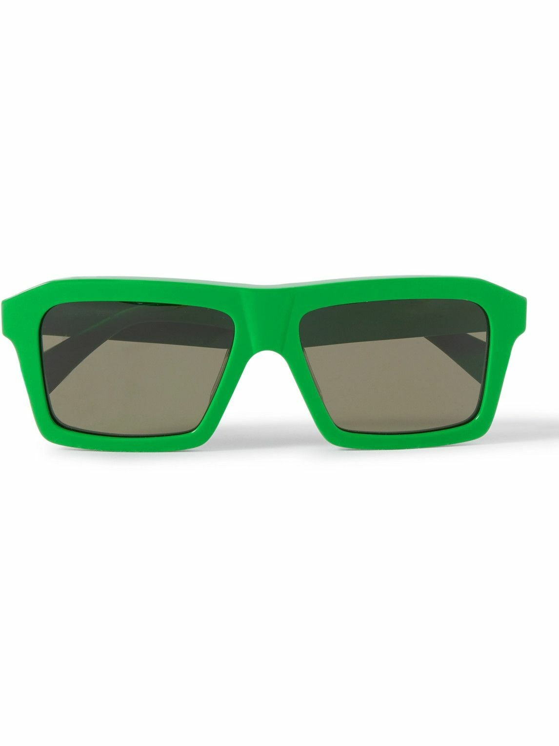 Bottega Veneta - Rectangular-Frame Acetate Sunglasses Bottega Veneta