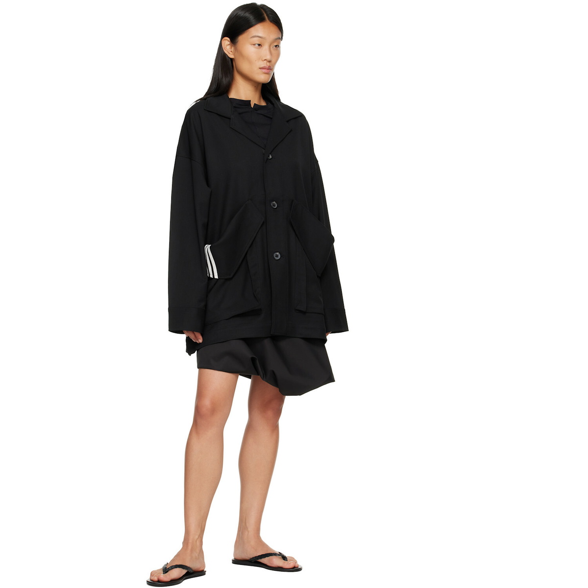 Y-3 Black W WL Chore CT Jacket