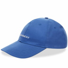 Givenchy Men's Embroidered Logo Cap in Ocean Blue