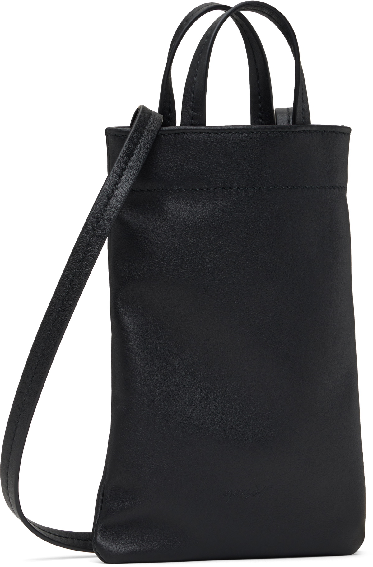 Marsèll Black Sportina Phone Pouch