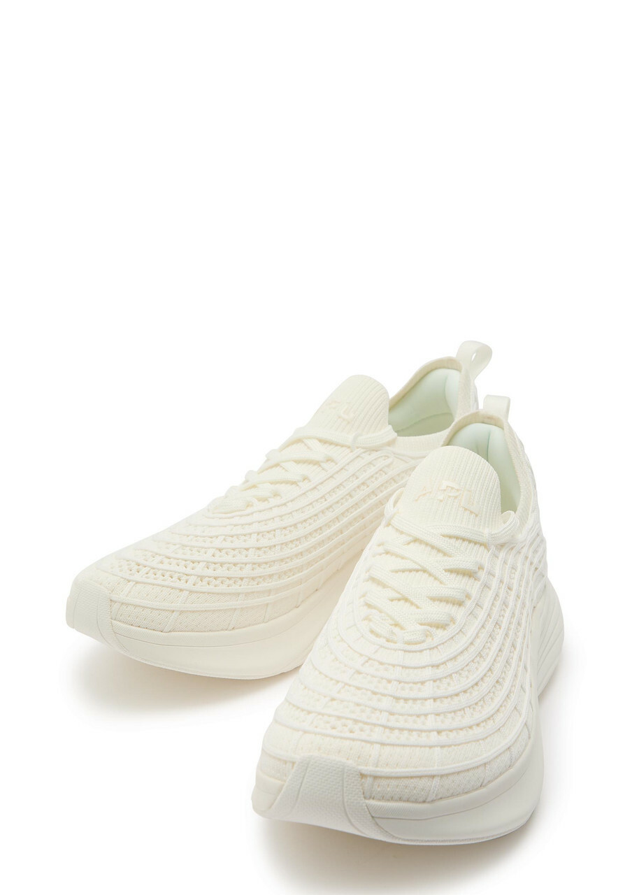 Athletic Propulsion Labs Techloom Zipline Knitted Sneakers Ivory