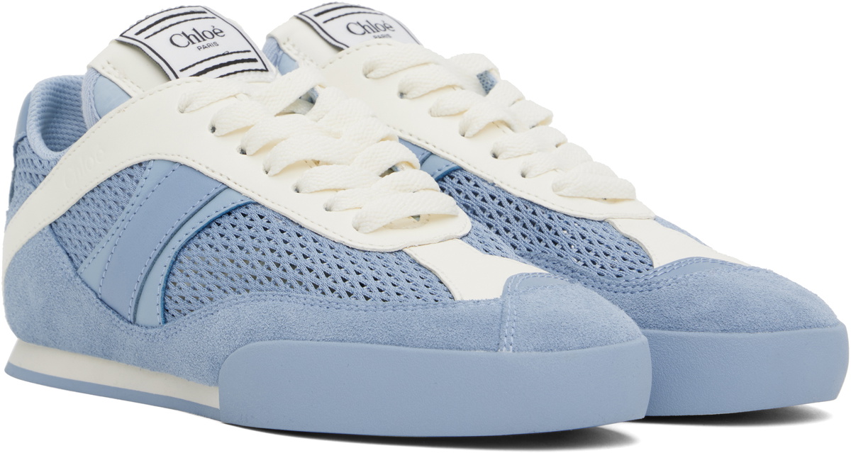 Chloé Blue 'Chloé Kick' Sneakers