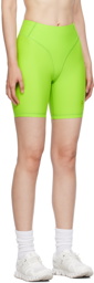 District Vision Green Pocketed Shorts