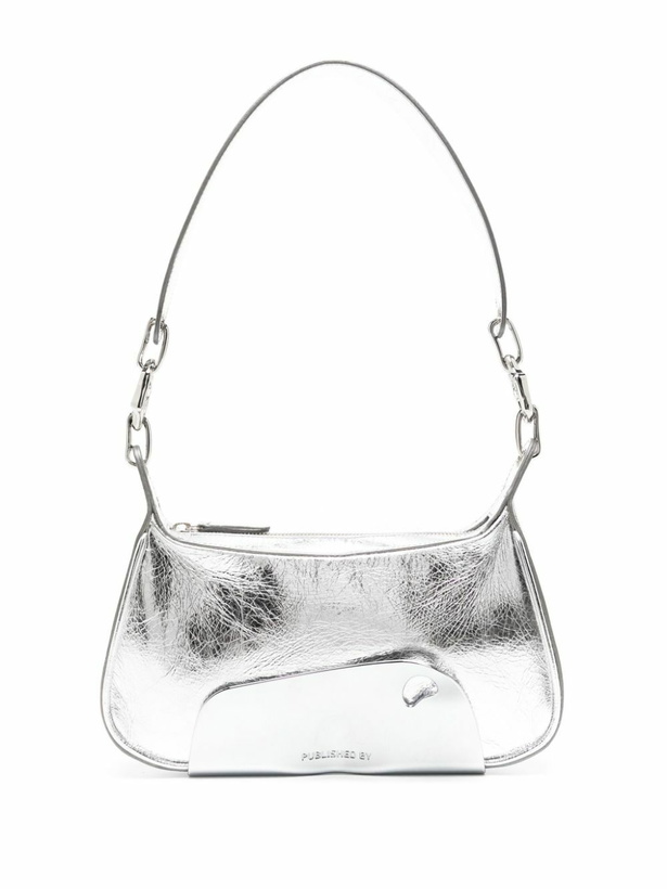 Photo: PUBLISHED BY Silver-Tone Rubi's Club Shoulder Bag