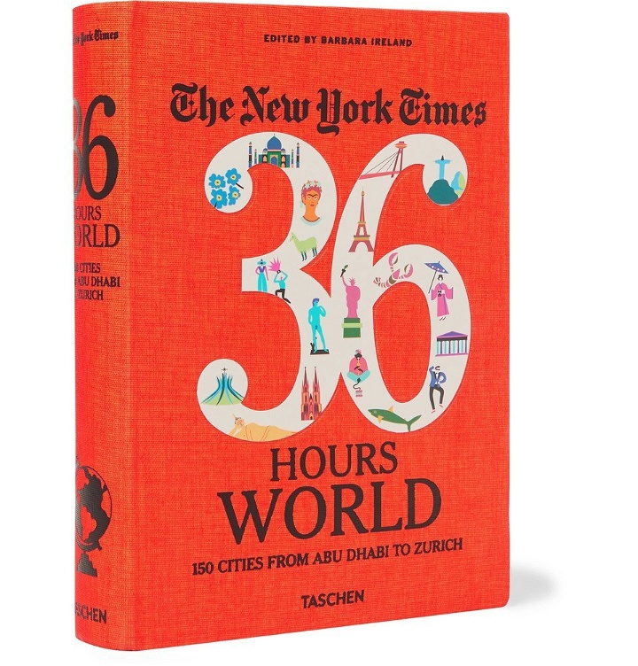 Photo: Taschen - The New York Times, 36 Hours: World, 150 Cities from Abu Dhabi to Zurich Flexicloth Book - Red