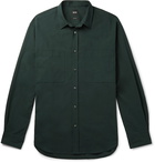 Hugo Boss - Noah Cotton-Twill Overshirt - Green