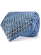 Brioni - 8cm Striped Silk-Jacquard Tie