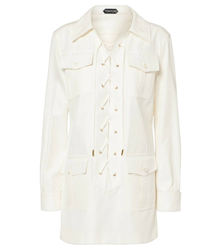 Photo: Tom Ford Cotton and silk shirt
