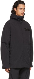 MCQ Black Flash Drawstring Jacket