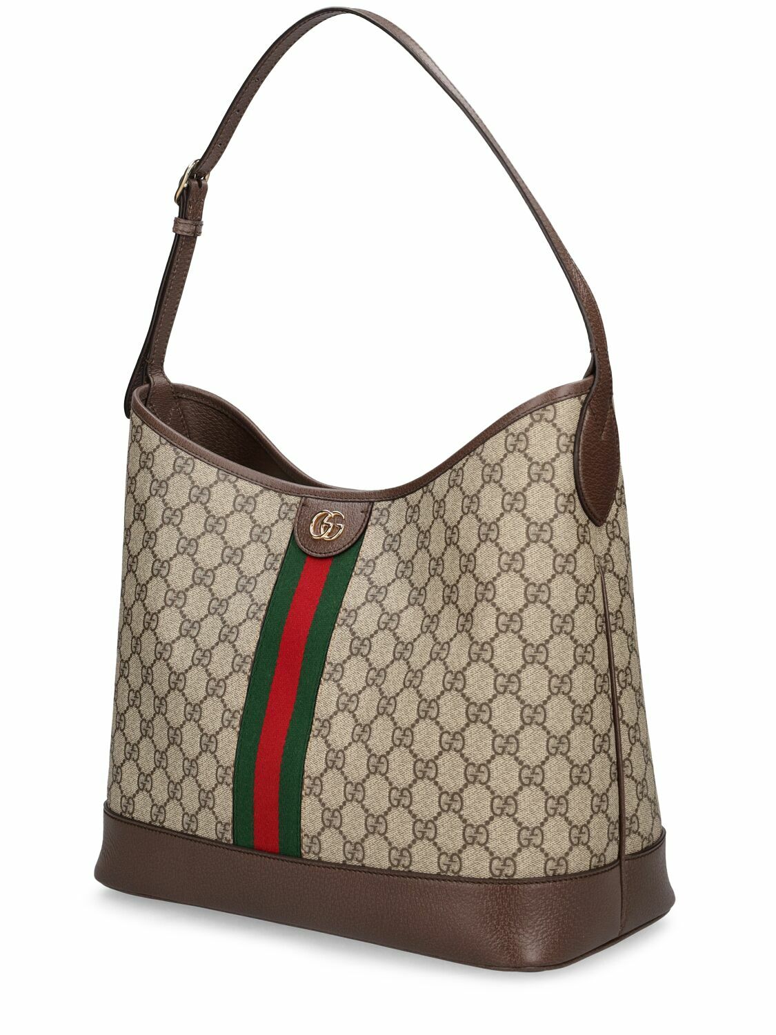 GUCCI - Medium Ophidia Gg Canvas Hobo Bag