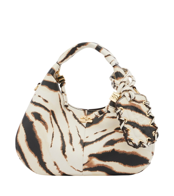 Photo: Ganni Mini zebra-printed tote bag