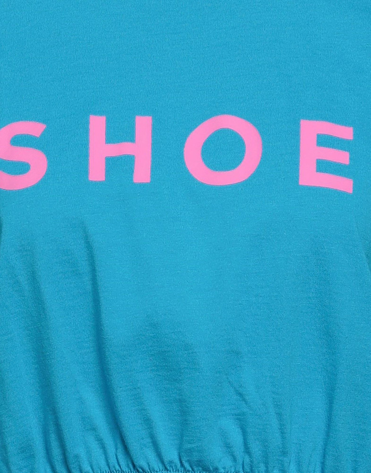 Shoe Womens T-shirt Azure