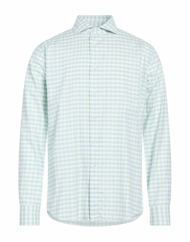 Photo: Canali Mens Shirt Light in Green