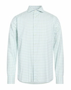 Canali Mens Shirt Light in Green