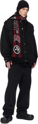 AMBUSH Black Layered Denim Jacket