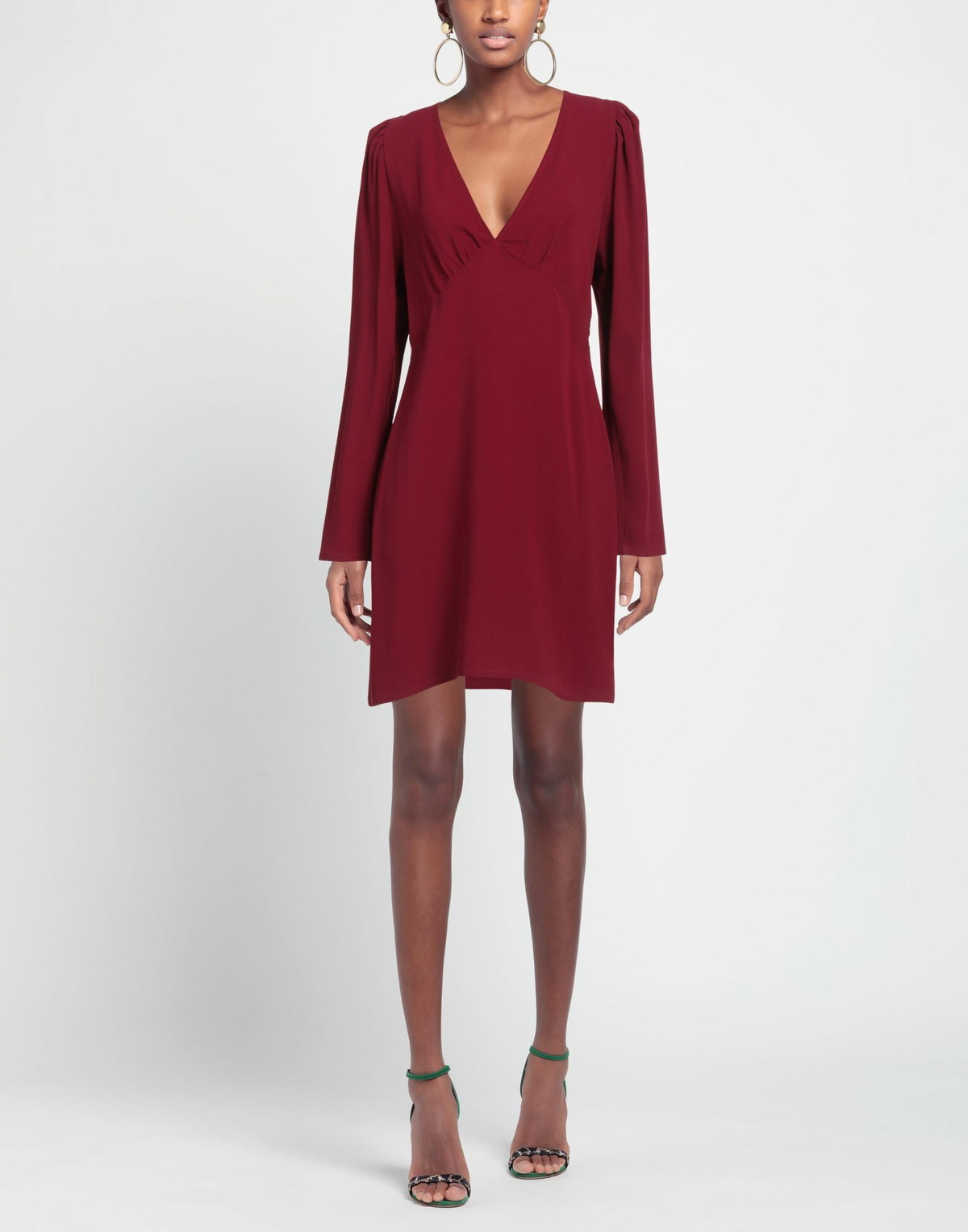 Jucca Womens Mini dress Burgundy