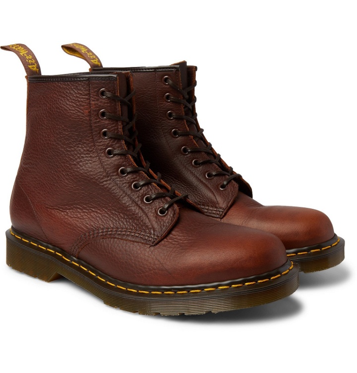 Photo: Dr. Martens - 1460 Full-Grain Leather Boots - Brown