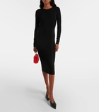 Max Mara Knitted midi dress