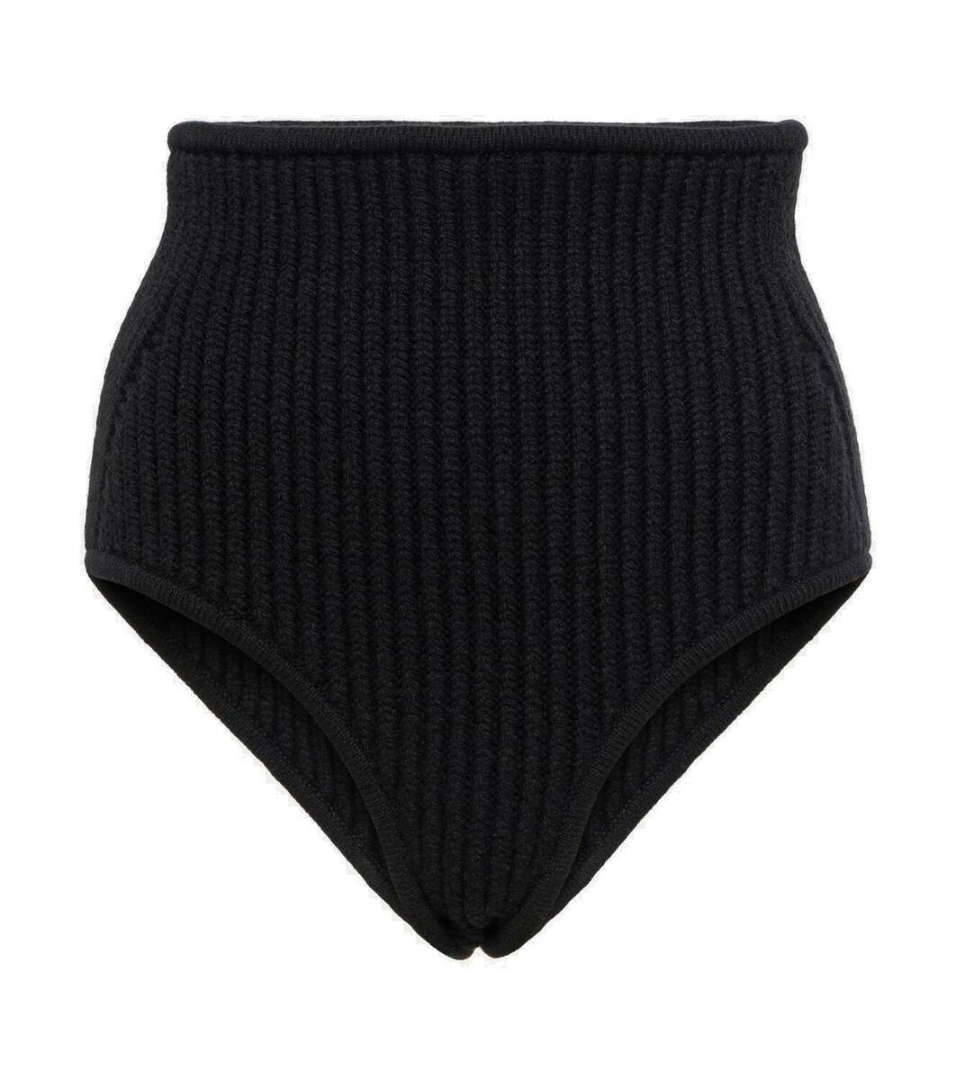 【関税&送料込】Alaia Shorts Alaïa Pleated high-rise shorts ALAÏA