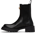 Versace Black Alia 35 mm Chelsea Boots