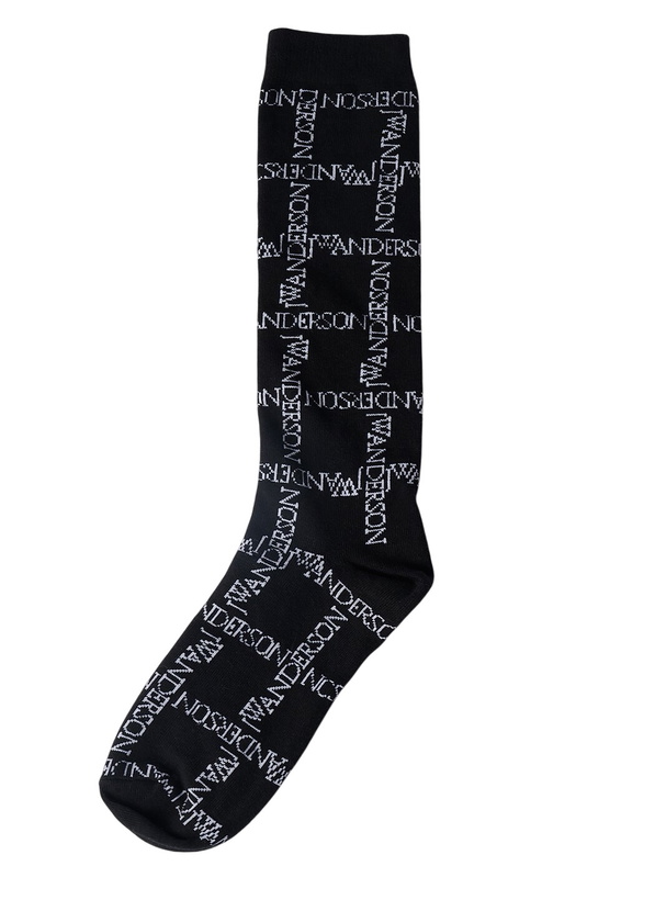 Photo: JW Anderson Logo Grid Long Socks