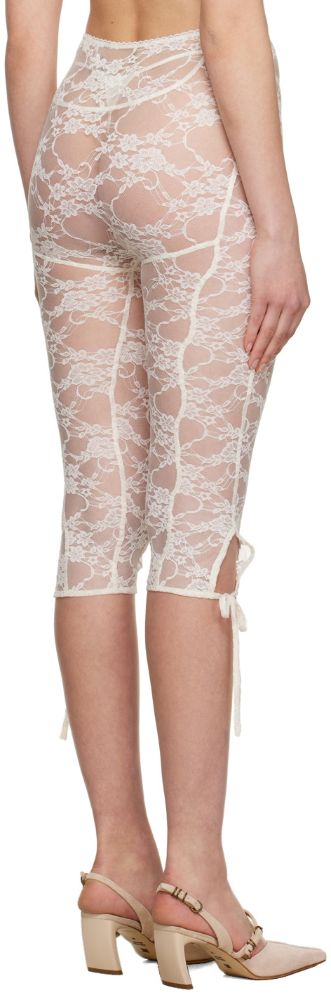 Tabi Leggings – Off White/ Clay – Boutique Roma