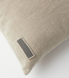 Brunello Cucinelli - Bead-embellished linen cushion