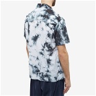 Corridor Men's Tie Dye Vacation Shirt in Black/White