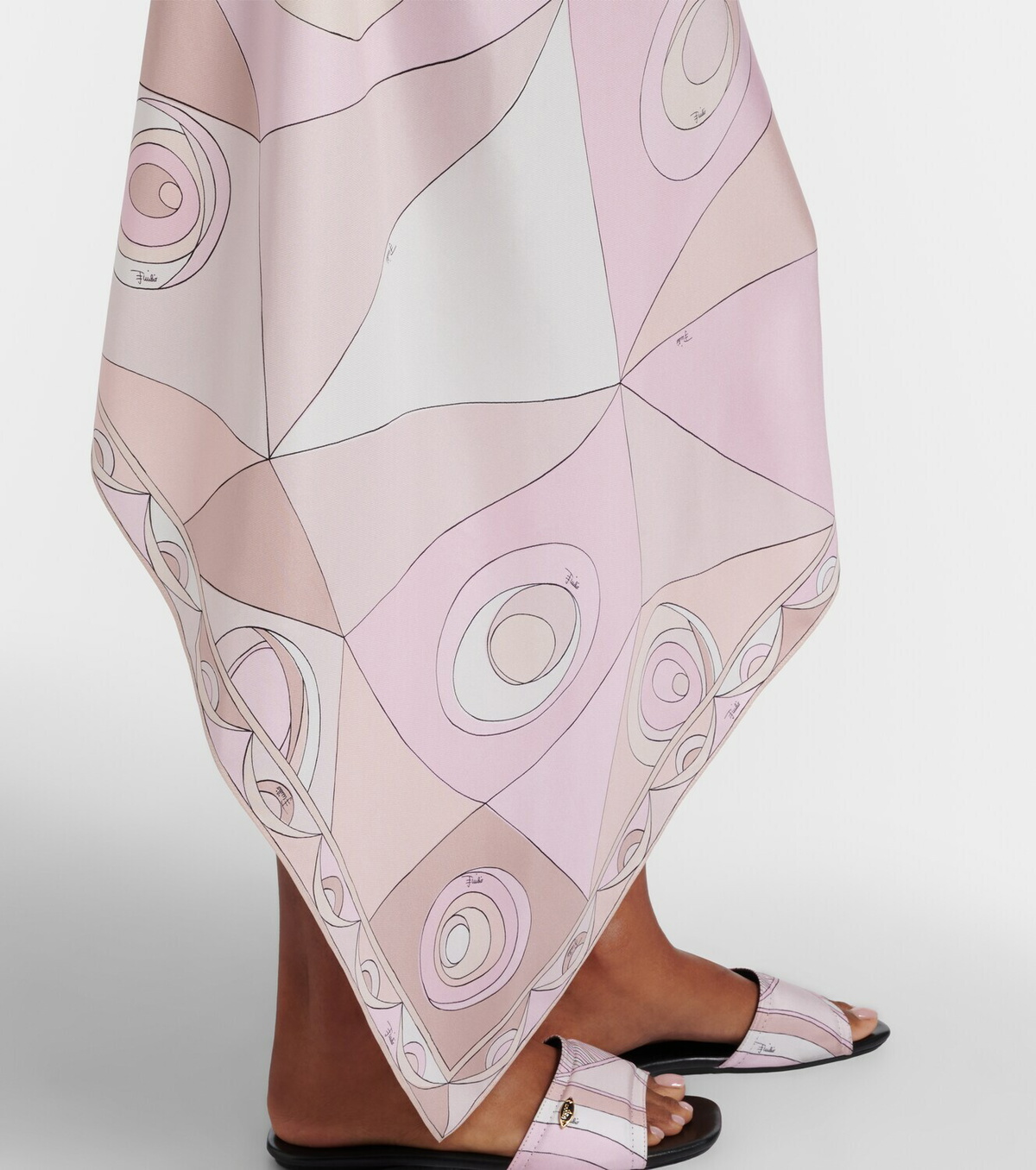 Pucci Occhi silk twill maxi dress