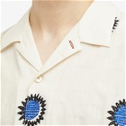 Paul Smith Men's Embroidered Vacation Shirt in Blue