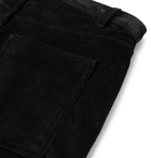 L.E.J - Cotton-Corduroy Trousers - Black