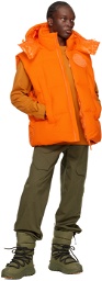 Moncler Genius Orange Apus Down Vest