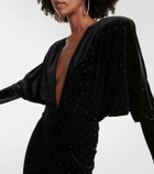 Alexandre Vauthier Crystal-embellished gown