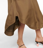 Loewe Silk midi skirt