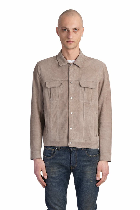 Photo: Salvatore Santoro Leather Jacket In Taupe Leather