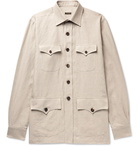 Rubinacci - Sahariana Linen Field Jacket - Neutrals