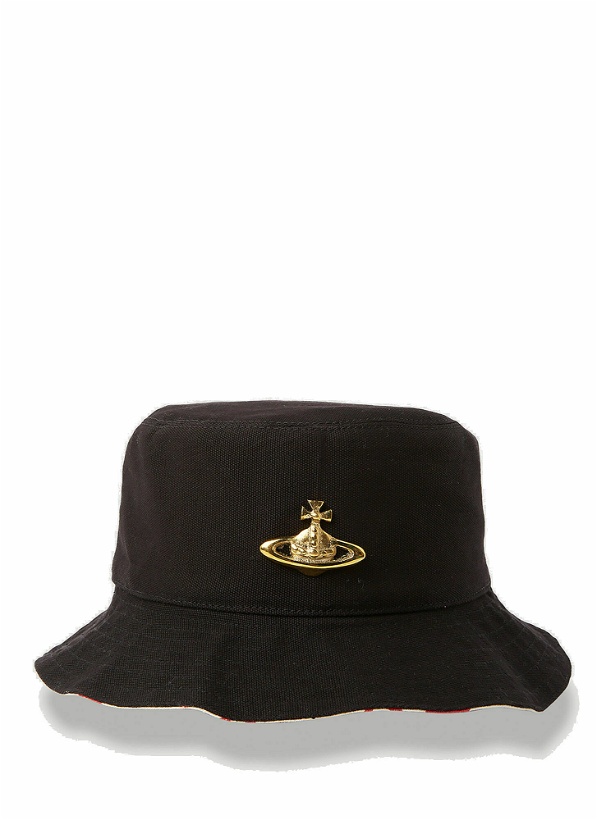 Photo: Orb Bucket Hat in Black