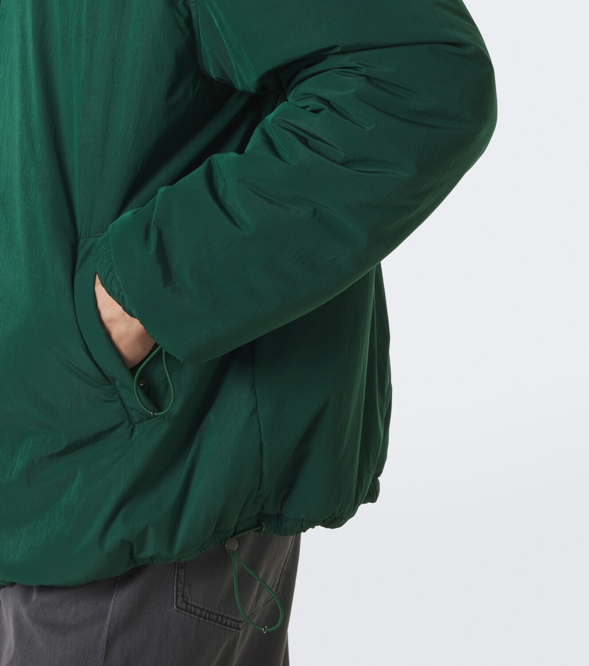 Miu Miu Logo technical jacket