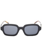 Bonnie Clyde Shy Guy Sunglasses in Black/Black