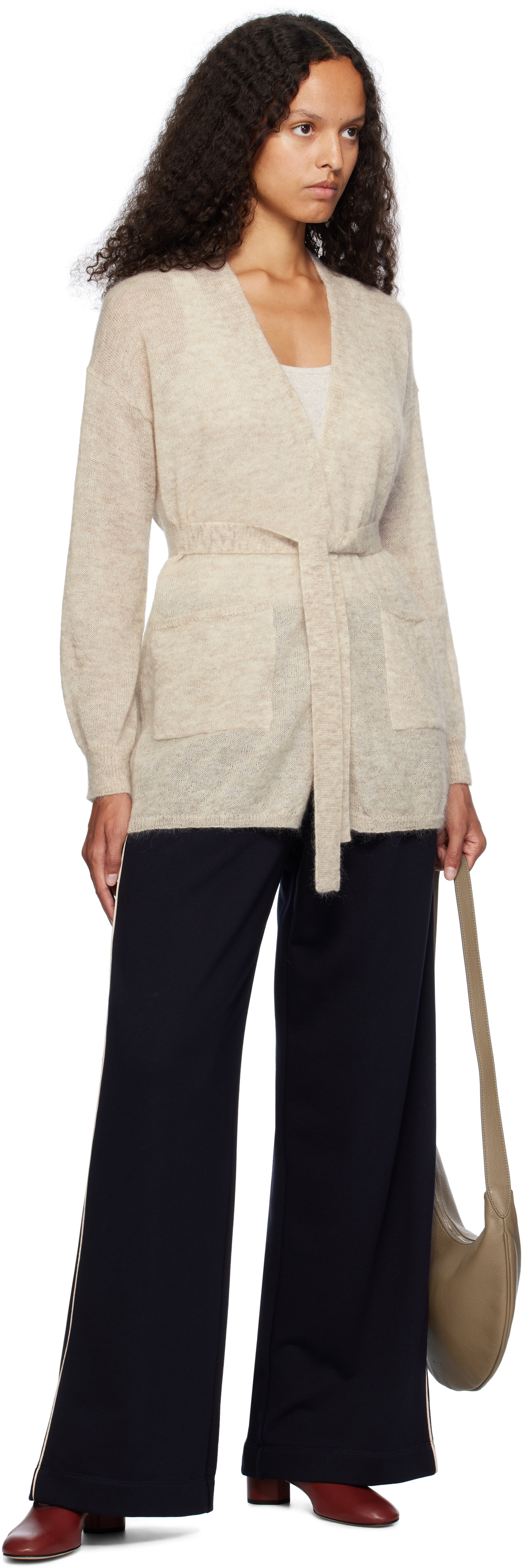 Max Mara Leisure Beige Visino Cardigan