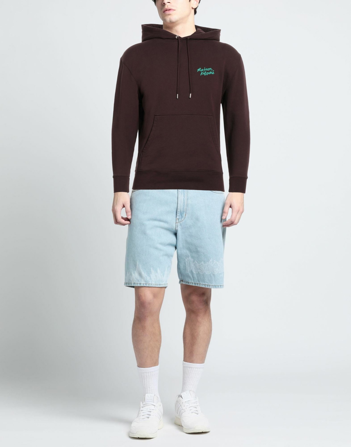 Maison Kitsuné Mens Sweatshirt Burgundy