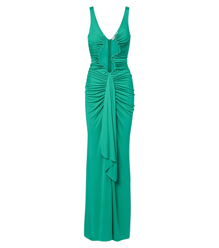 Photo: Christopher Esber Salacia ruched jersey maxi dress