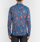 Isabel Marant - Nicson Slim-Fit Printed Cotton Shirt - Men - Blue