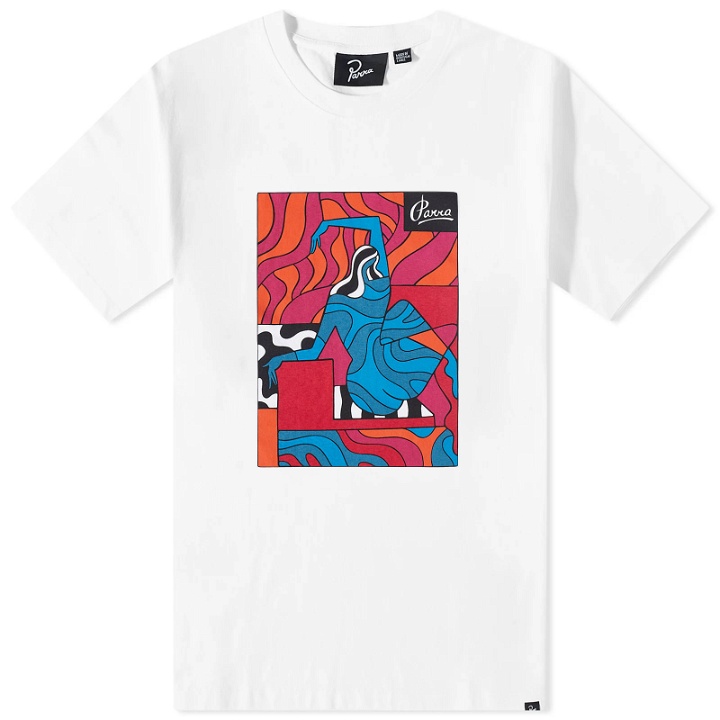 Photo: By Parra Men's The Attic Trip T-Shirt in White
