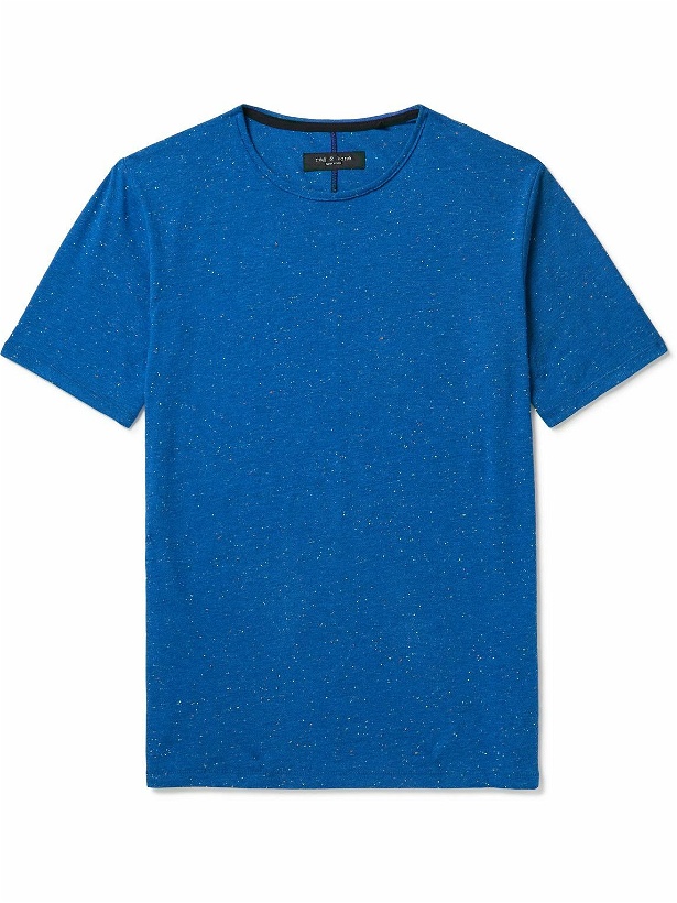 Photo: Rag & Bone - Nepped Jersey T-Shirt - Blue