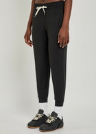 Vuori Performance Slubbed Jersey Cropped Sweatpants Black