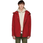 nonnative Red Hiker Hooded Jacket