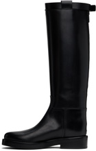 Ann Demeulemeester Black Stan Riding Tall Boots